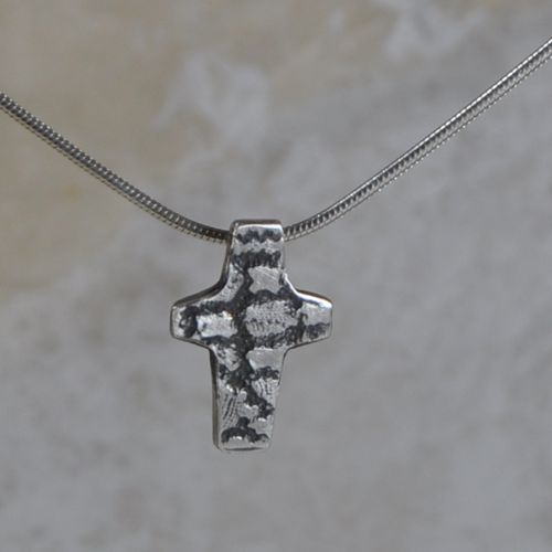 Kreuz aus Silber - Unikat