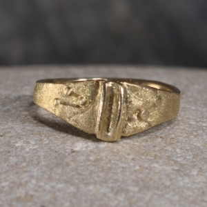 Ring aus Gold - Unikat