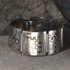 Gliederarmband aus Silber - Unikat