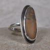 Ring aus Silber - mit Stein