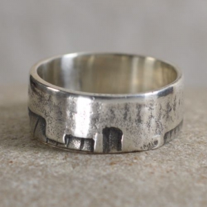 Ring aus Silber - Einzelstueck