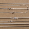 Schlangenkette aus Silber